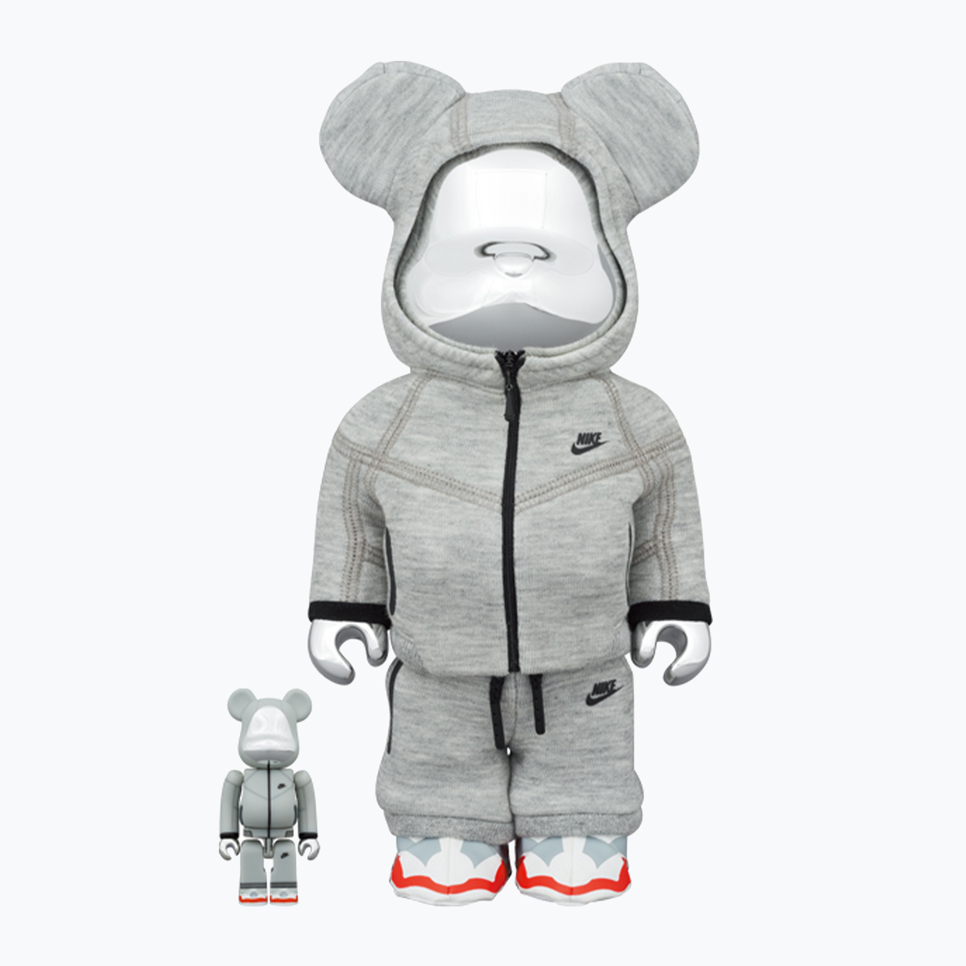 NIKE TECH FLEECE N98 - BE@RBRICK 400％ & 100%