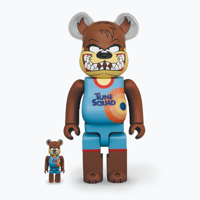 SPACE JAM 2 - Tasmanian Devil BE@RBRICK 400% & 100%