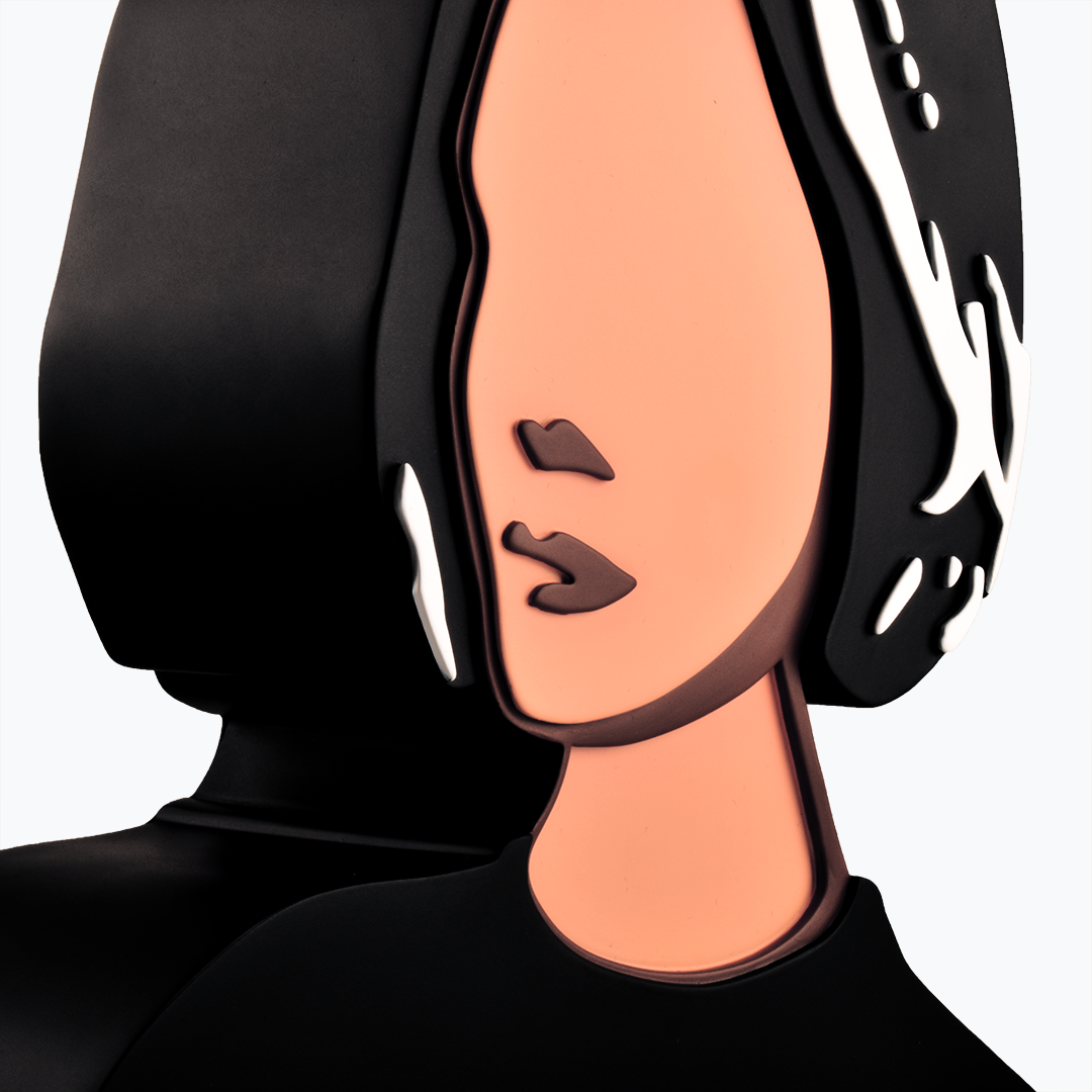 'Second Portrait' by Adriana Oliver - Flexxlex Store