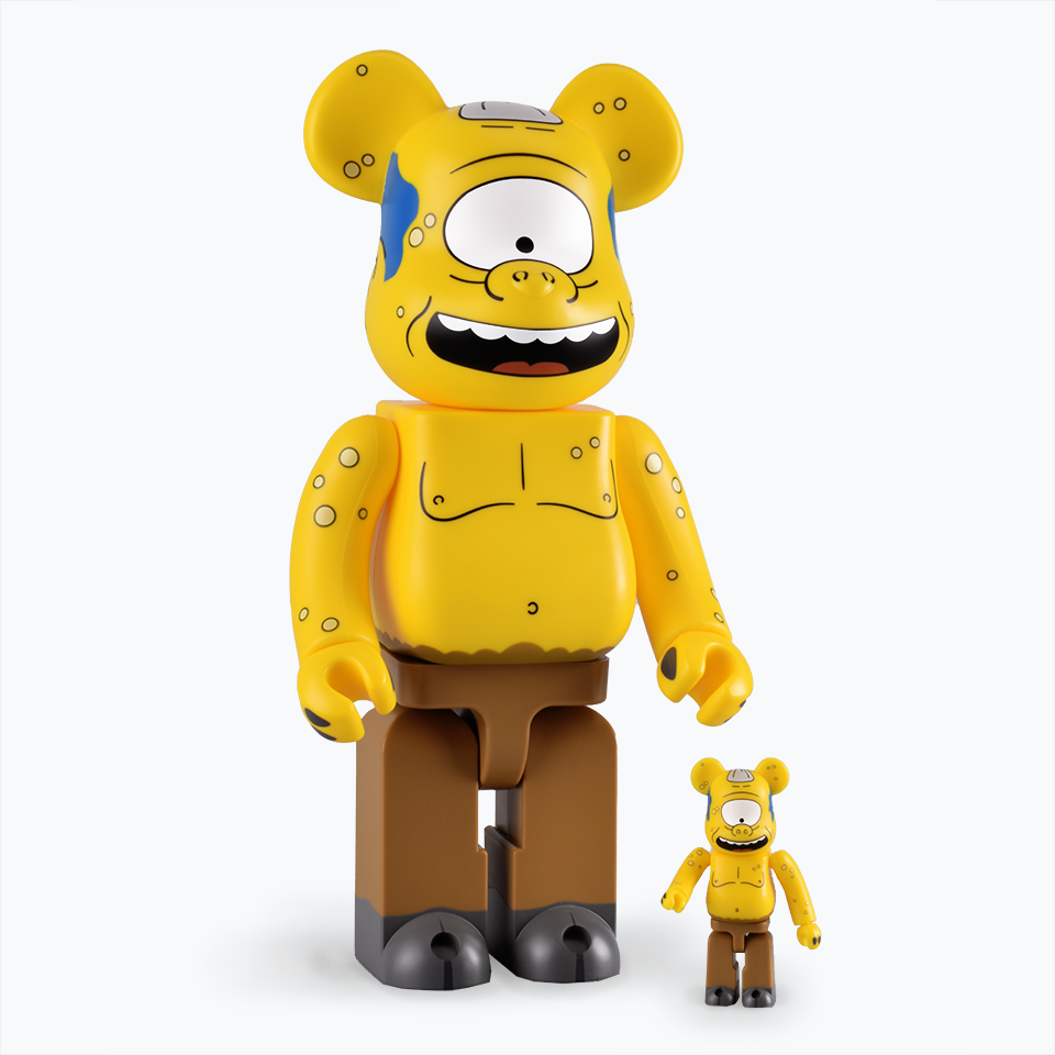 Simpsons Cyclops Be@rbrick 400% & 100%