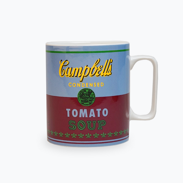 Andy Warhol - Blue & Burgundy Campbell's Mug