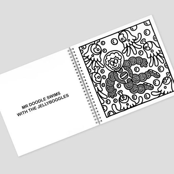 Mr Doodle - ‘Mr Doodle in Space’ colouring book