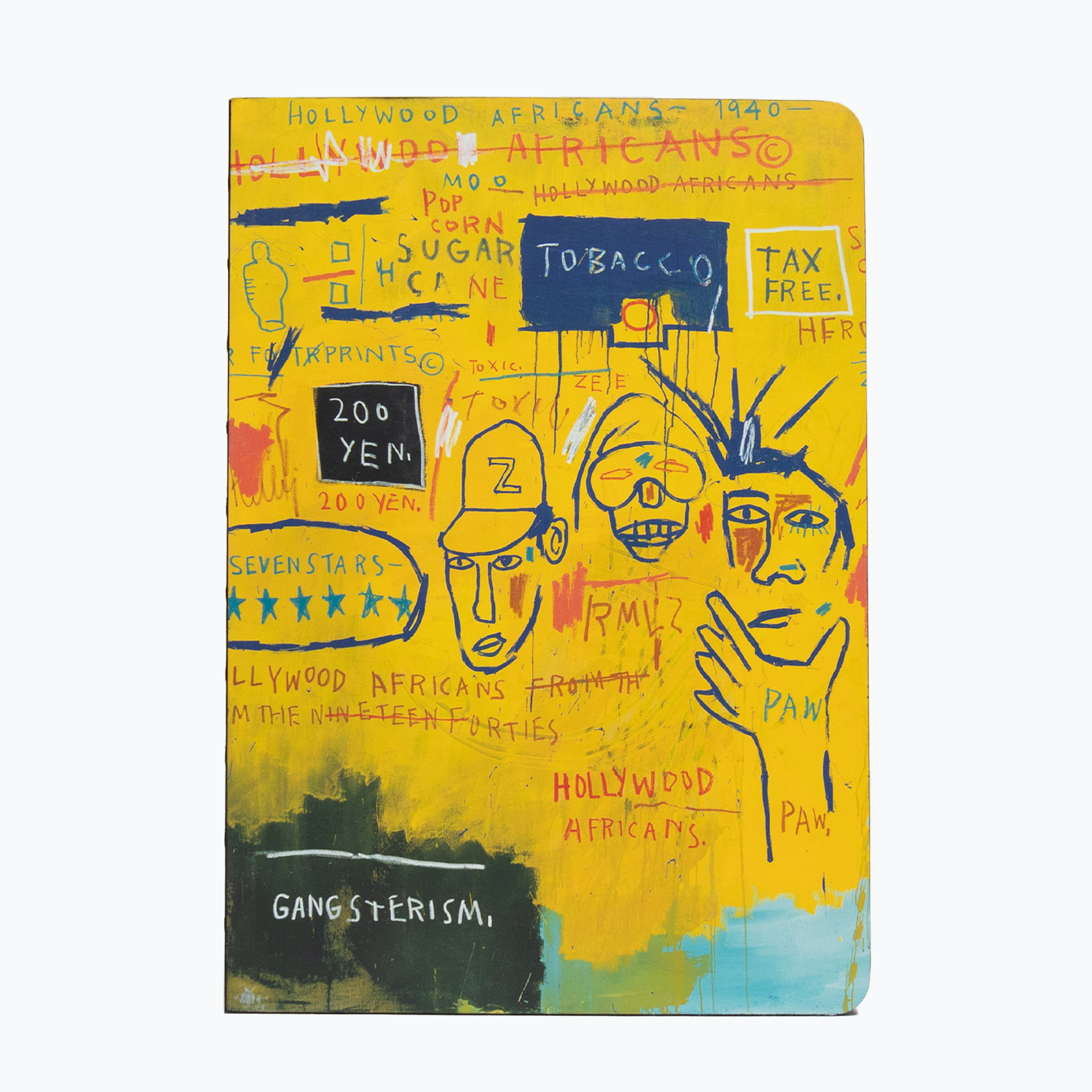 Jean-Michel Basquiat - Hollywood Africans A5 Notebook