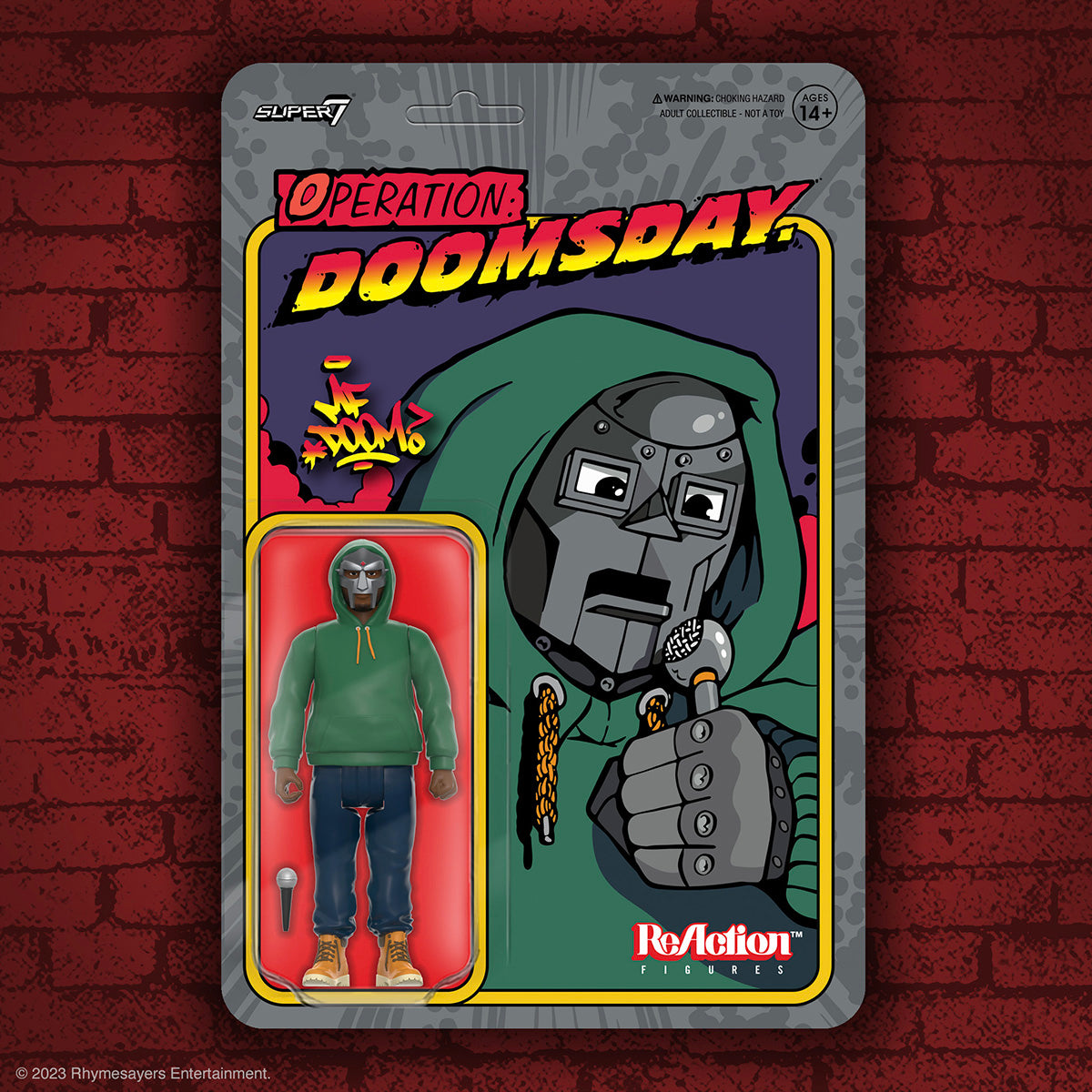 MF DOOM - Operation: Doomsday - ReAction Figure – Flexxlex Store