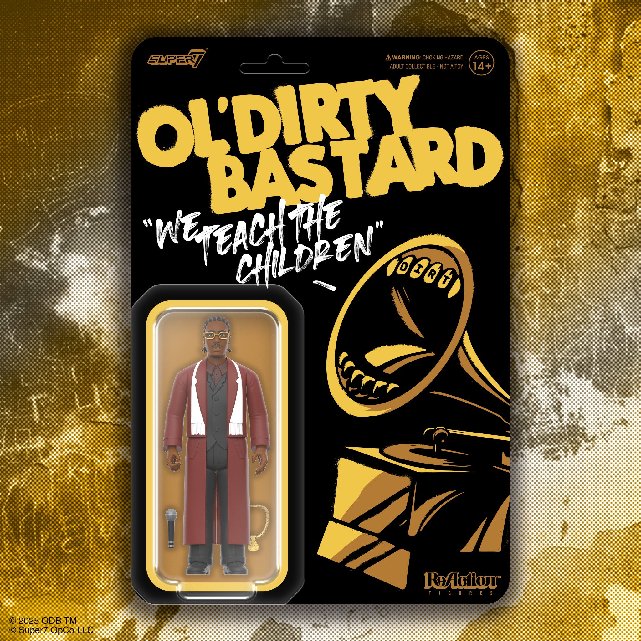 Ol' Dirty Bastard - 'For the Children' Figure O.D.B – Flexxlex Store