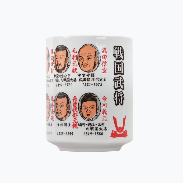 BEAMS JAPAN CARTOON SUSHI CUP - SAMURAI (RED)