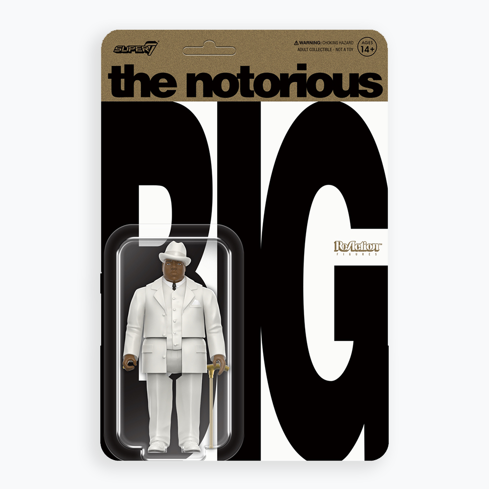 Notorious B.I.G. - Biggie in Suit - ReAction Figure (Pre-Order)
