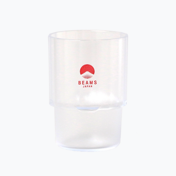 BEAMS JAPAN STACKING CUP CLEAR - RED