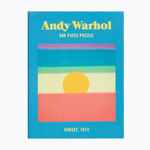 Andy Warhol - 'Sunset' 500 Piece Book Puzzle