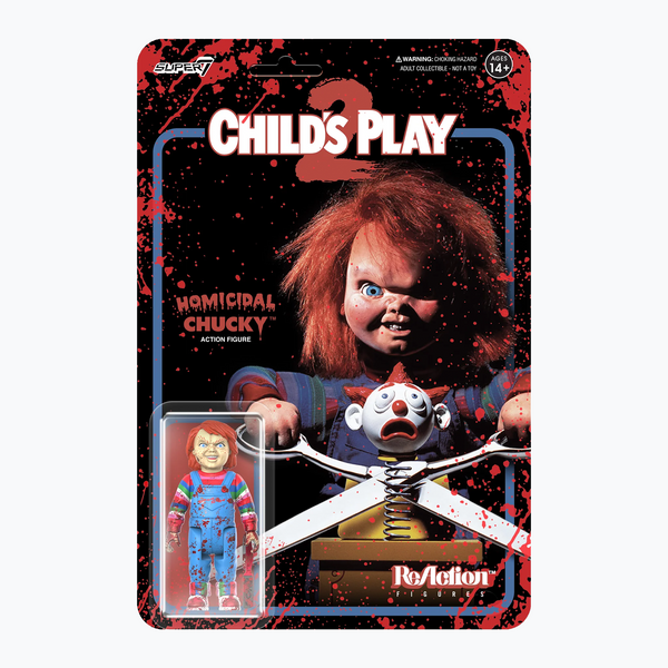 Child's Play - 'Homicidal' Chucky (Blood Splatter) Figure