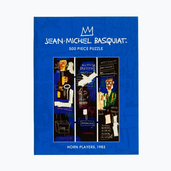Basquiat - Horn Players 500 Piece Book Puzzle