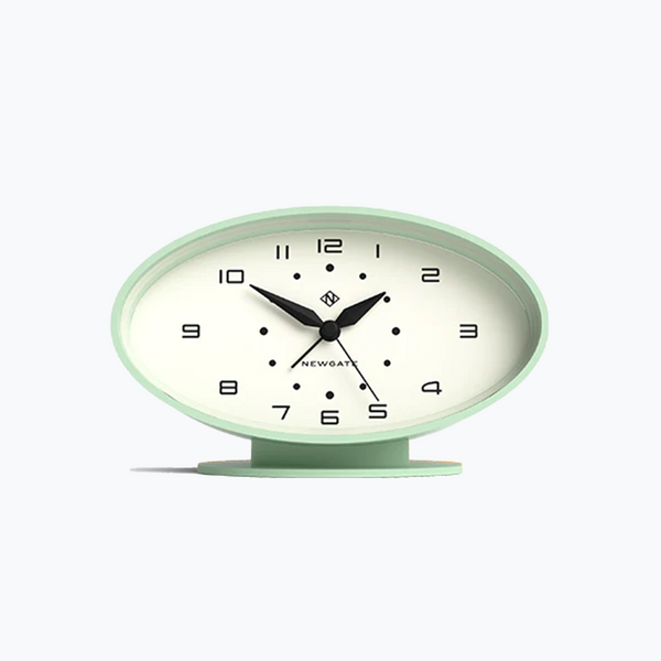 NEWGATE - 'Ronnie' Retro Alarm/Desk Clock - Neo Mint