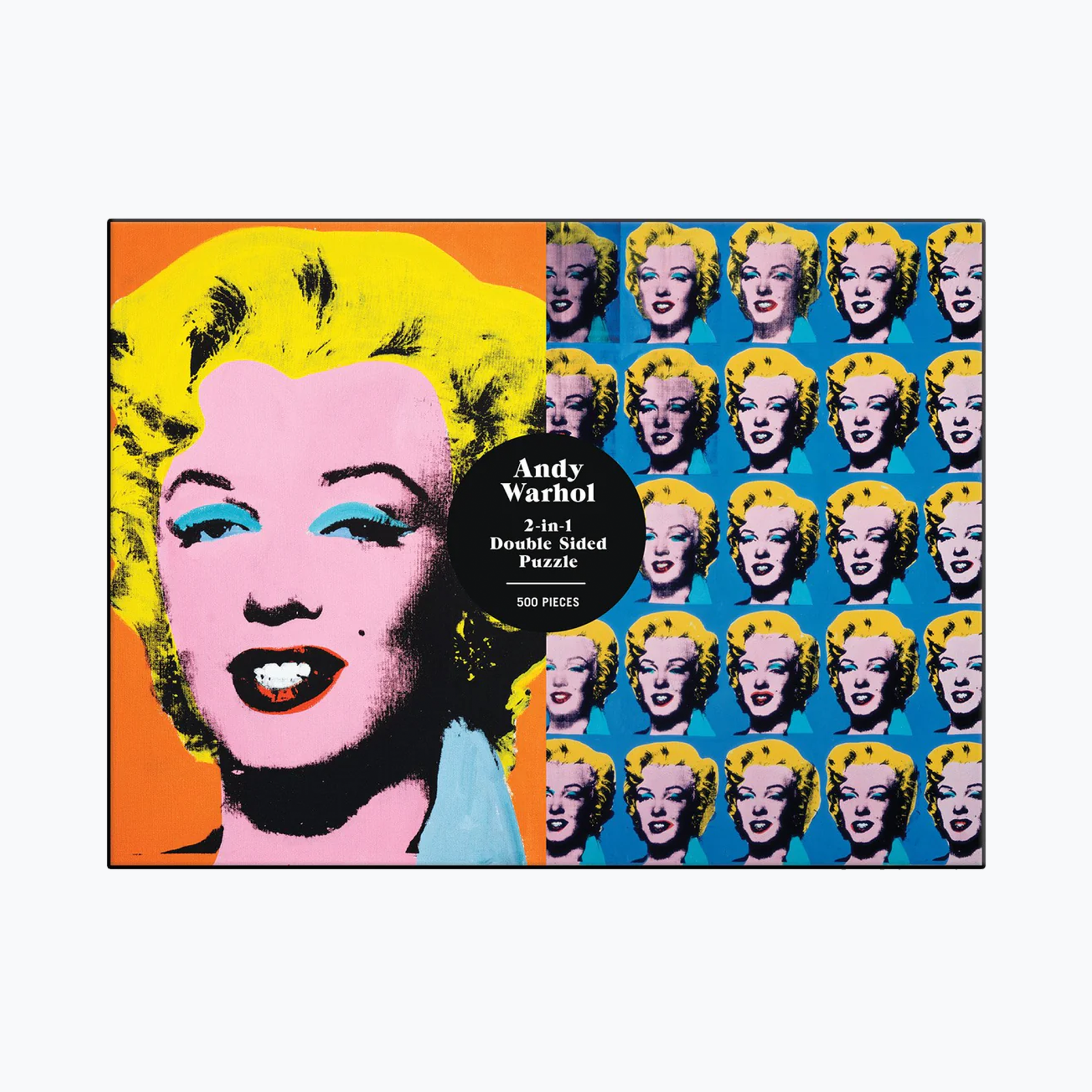 Andy Warhol - 'Marilyn' 500 Piece Double Sided Puzzle