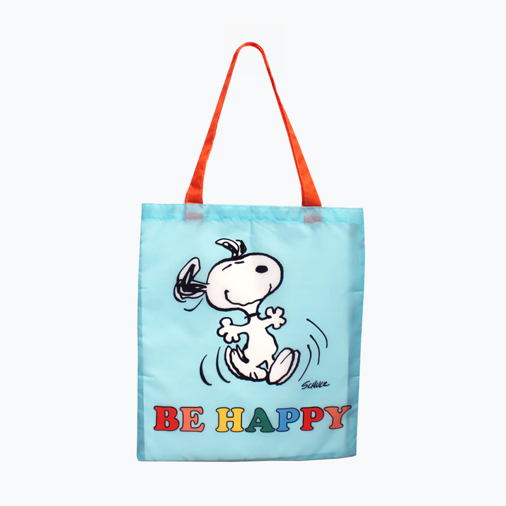 Peanuts - 'Be Happy' Eco Shopper Tote