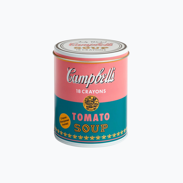 Andy Warhol - Soup Can Crayons + Sharpener