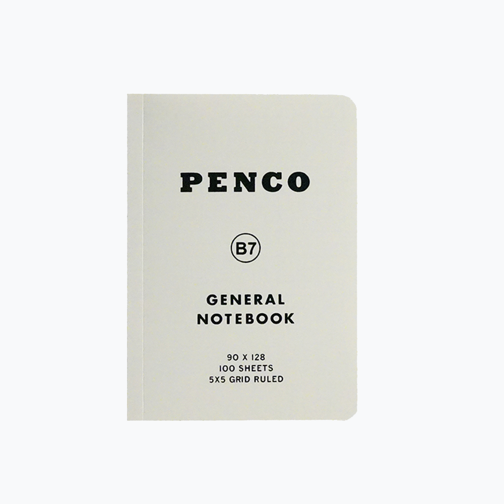 Hightide Penco Soft PP Notebook - White
