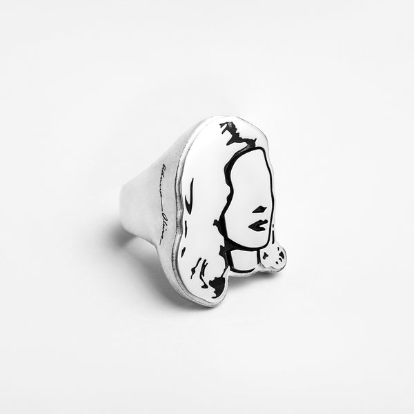 Adriana Oliver - 'Portrait' Woman Ring