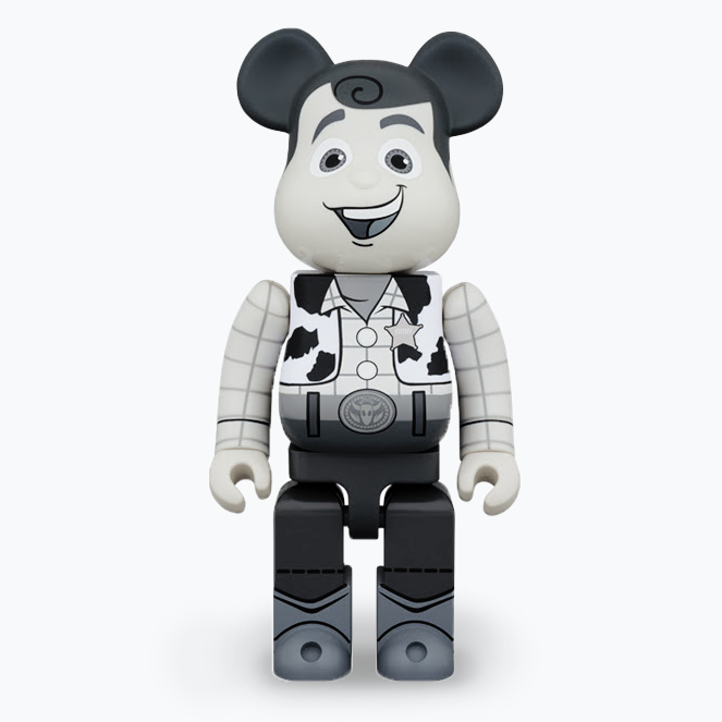 Toy Story - Woody Black & White BE@RBRICK 1000%