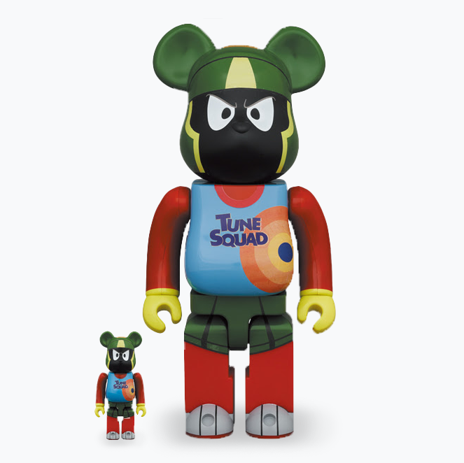 Space Jam - Marvin the Martian BE@RBRICK 400% & 100%