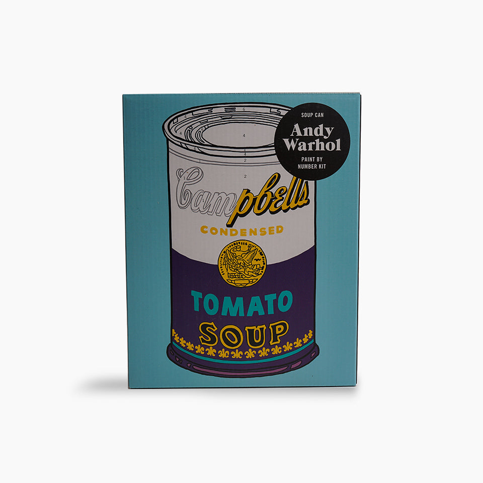 Andy Warhol - Soup Can Paint by Number Kit (pre-order)