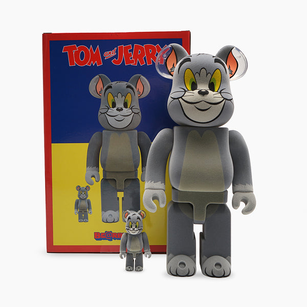 Tom & Jerry - Tom Flocky Be@rbrick 400% & 100%