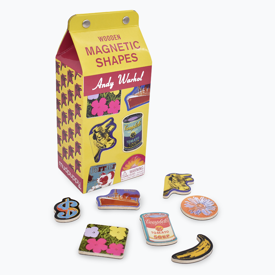 Andy Warhol Wooden Magnetic Shapes Set - Flexxlex Store