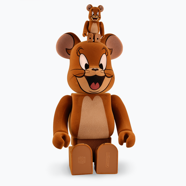 Tom & Jerry - Jerry Flocky Be@rbrick 400% & 100%