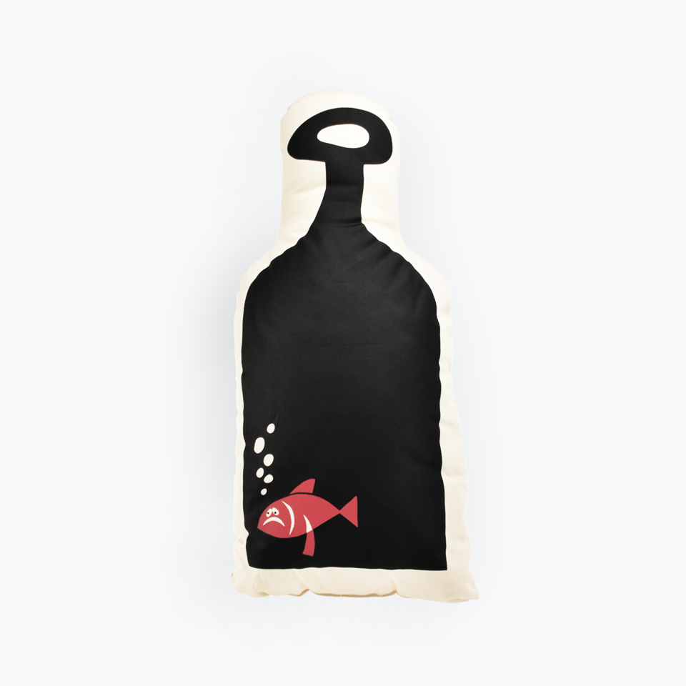 Yusuke Hanai - Bottle Fish Cushion