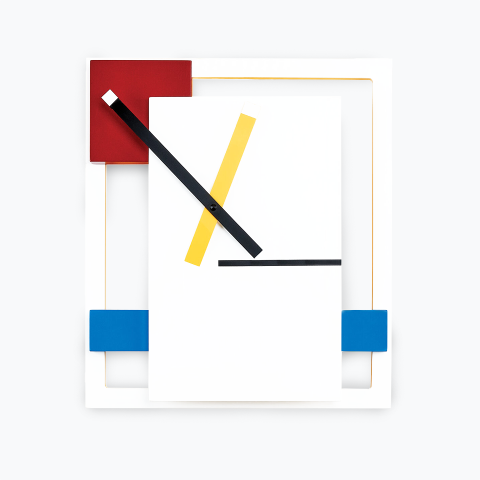 De Stijl Wall Clock - Flexxlex Store