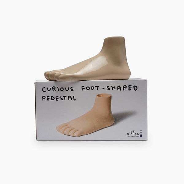 David Shrigley - Curious Foot-Shaped Pedestal