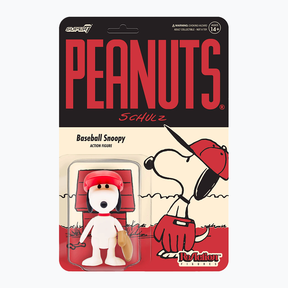 Peanuts - ReAction Figure Wave 5 Baseball Snoopy