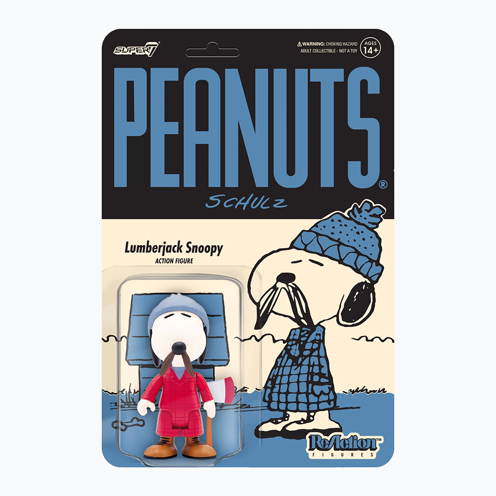 Peanuts - ReAction Figure Wave 5 Lumberjack Snoopy