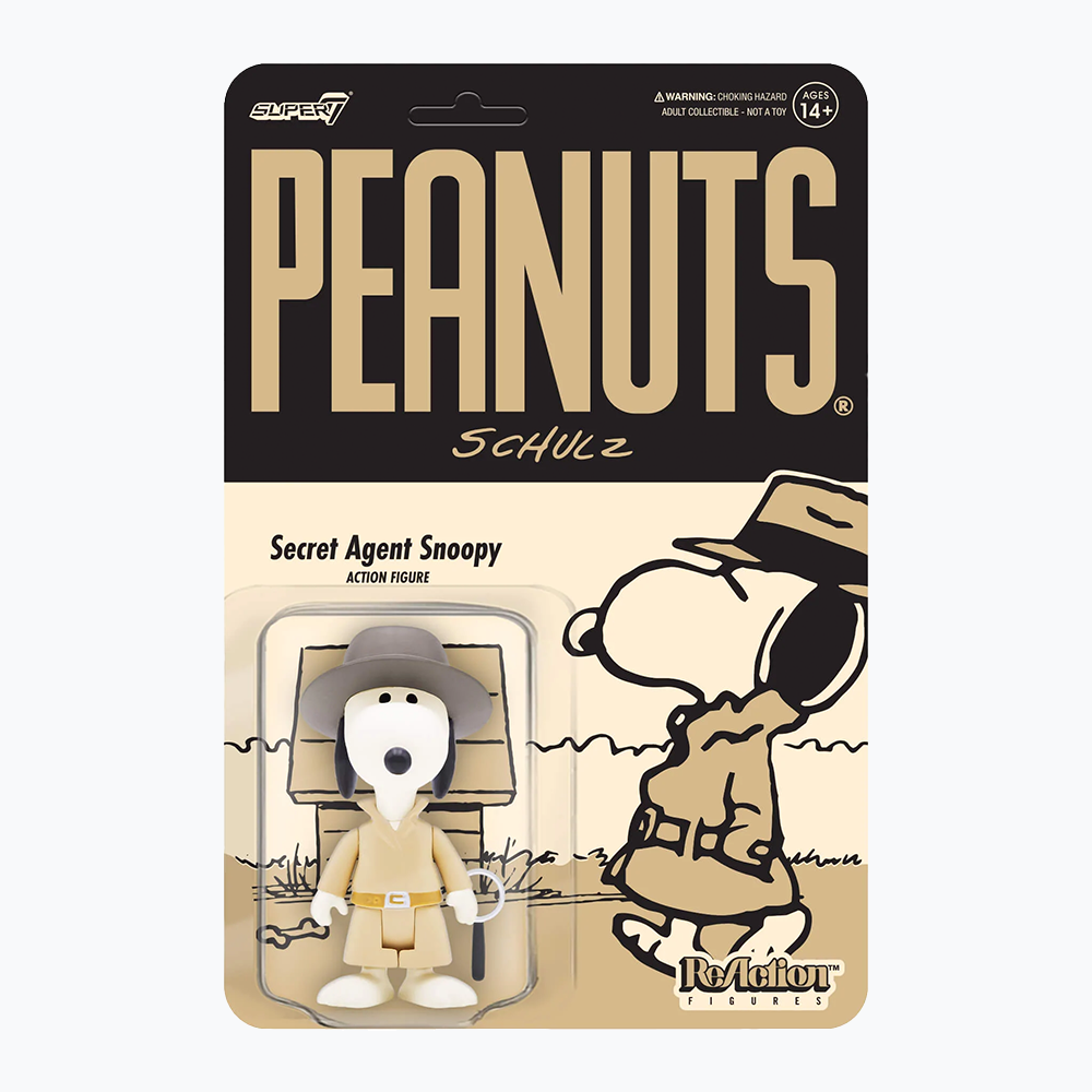 Peanuts - ReAction Figure Wave 5 Secret Agent Snoopy