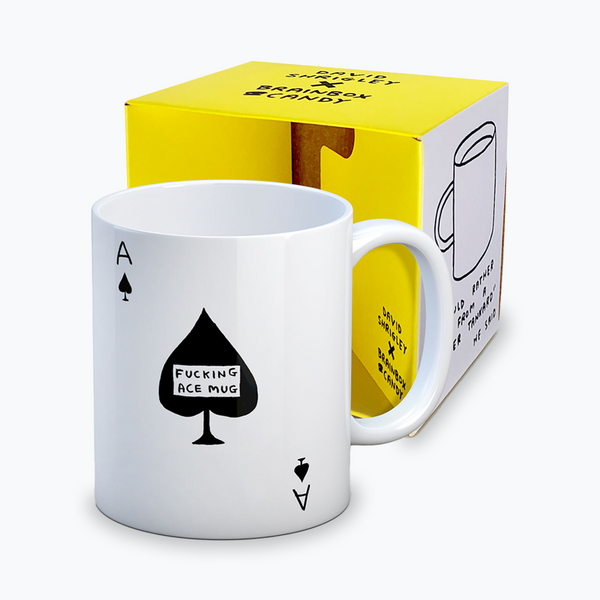 DAVID SHRIGLEY - 'EFFING ACE' Boxed Mug