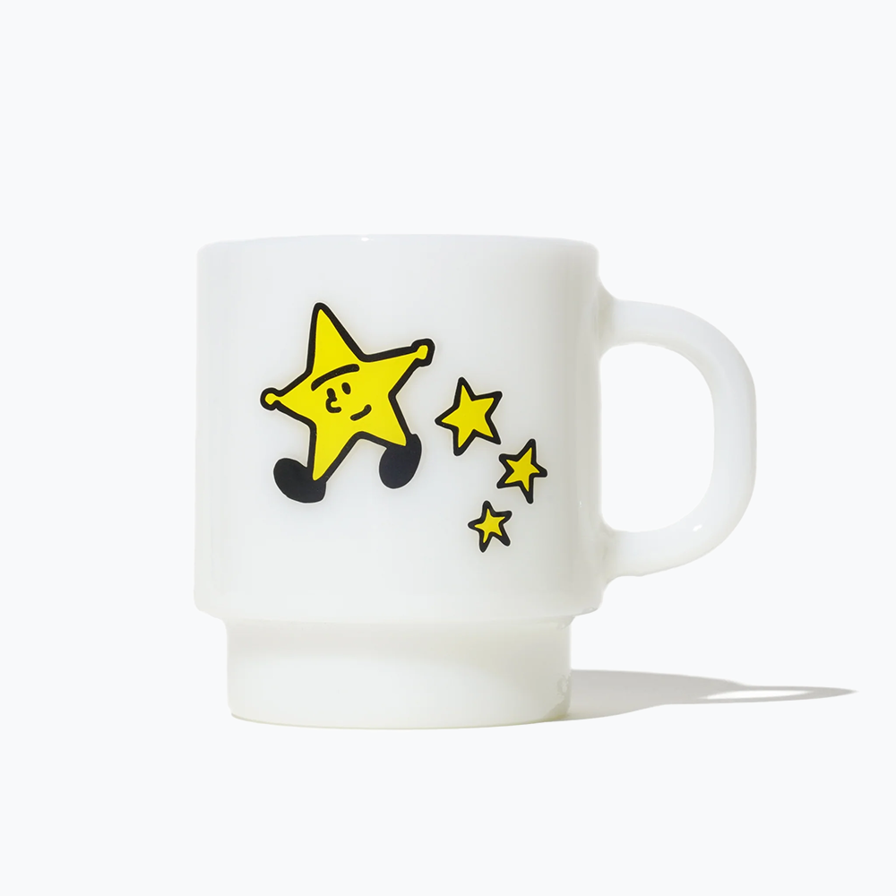 LONELY HEARTS CLUB x DANSE HAUS x ASTERISK MUG (WHITE)