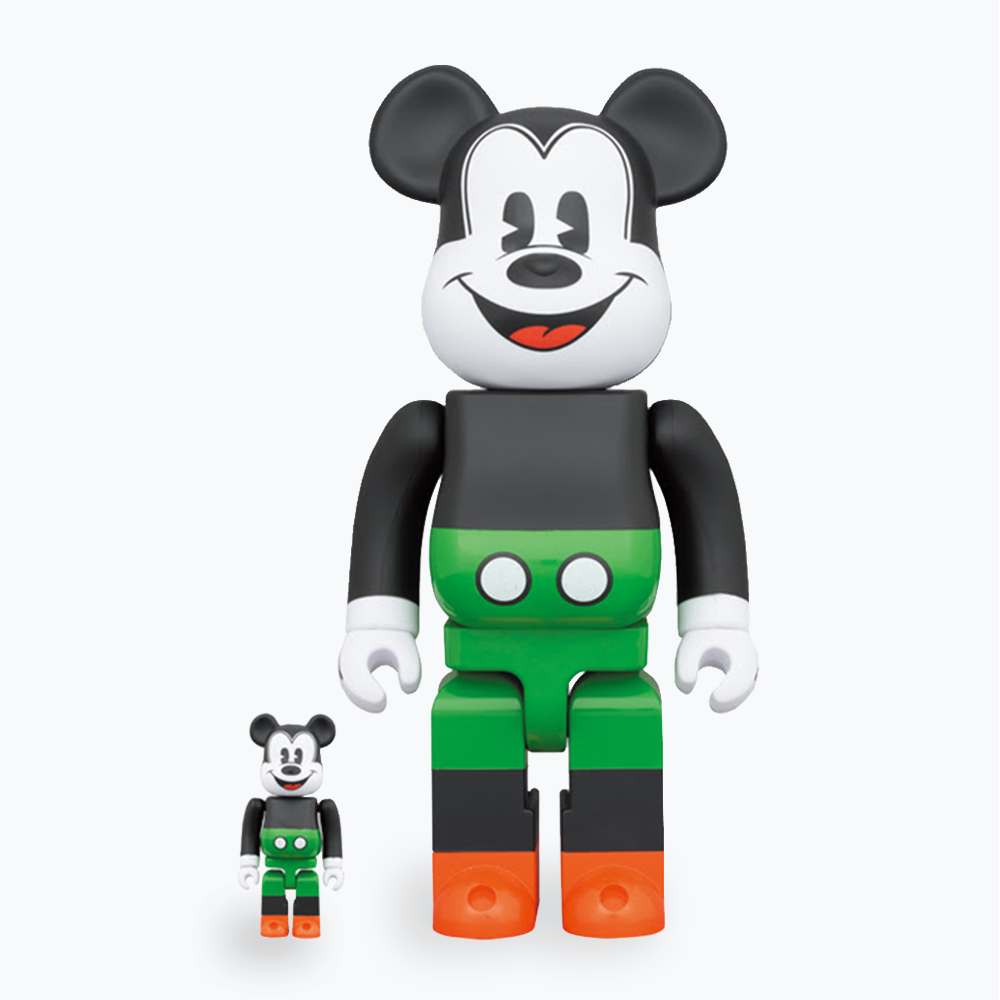 Mickey Mouse 1930's Poster BE@RBRICK 400% & 100%
