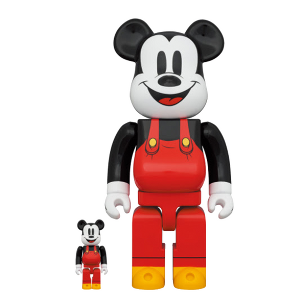 DISNEY - Mickey Boat Builders BE@RBRICK 400% & 100%