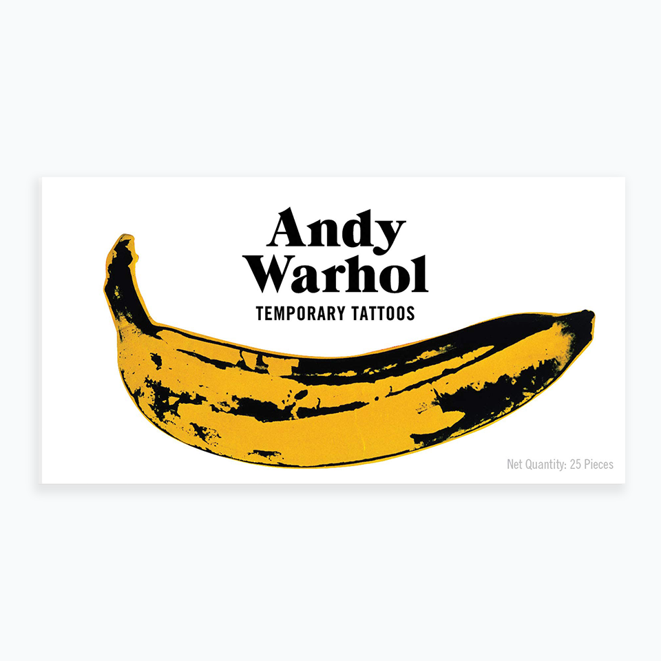 Andy Warhol - Temporary Tattoos