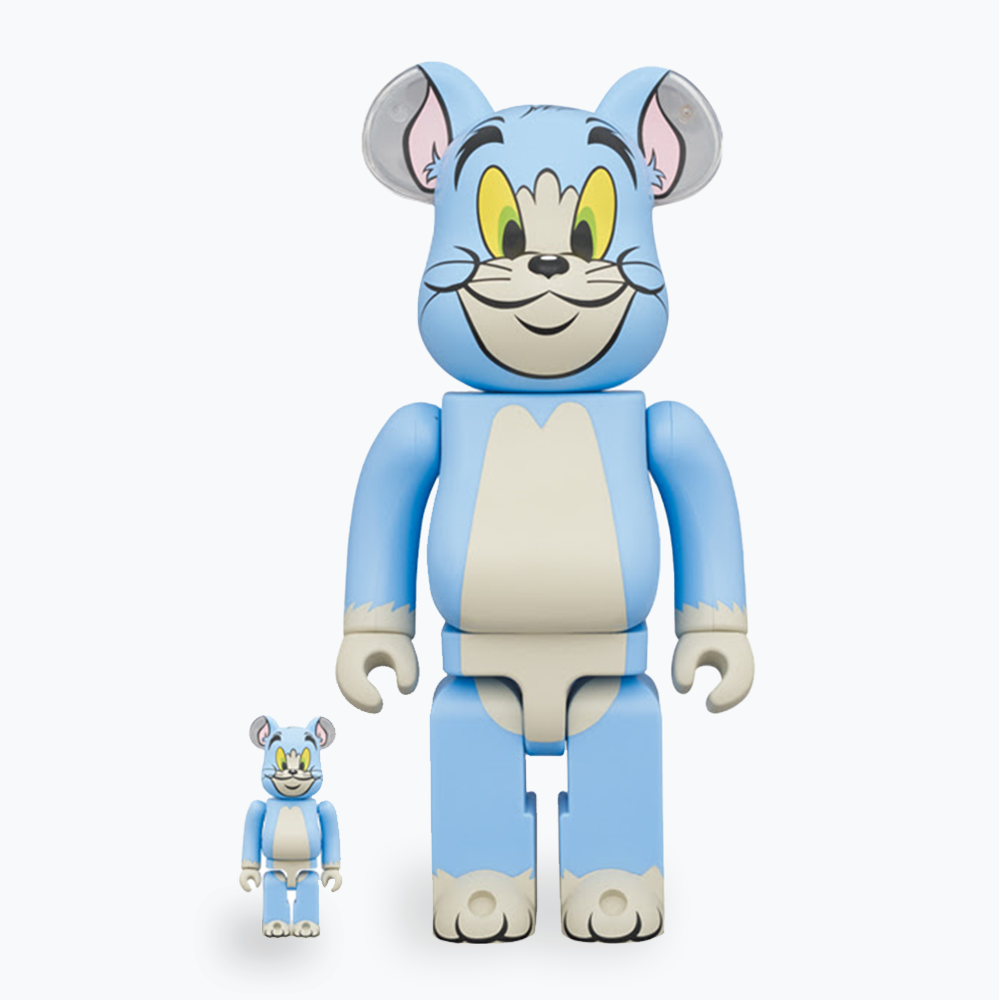 Tom & Jerry - Tom (Classic Color Version) BE@RBRICK 400% & 100%